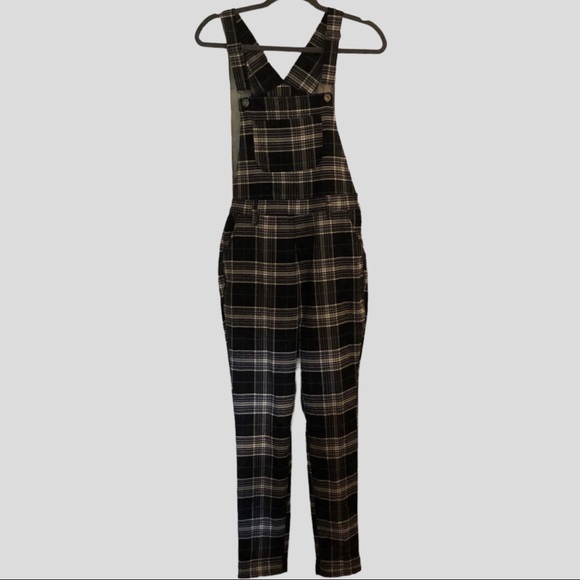 Hot Topic Plaid Overalls Size S - Picture 4 of 10
